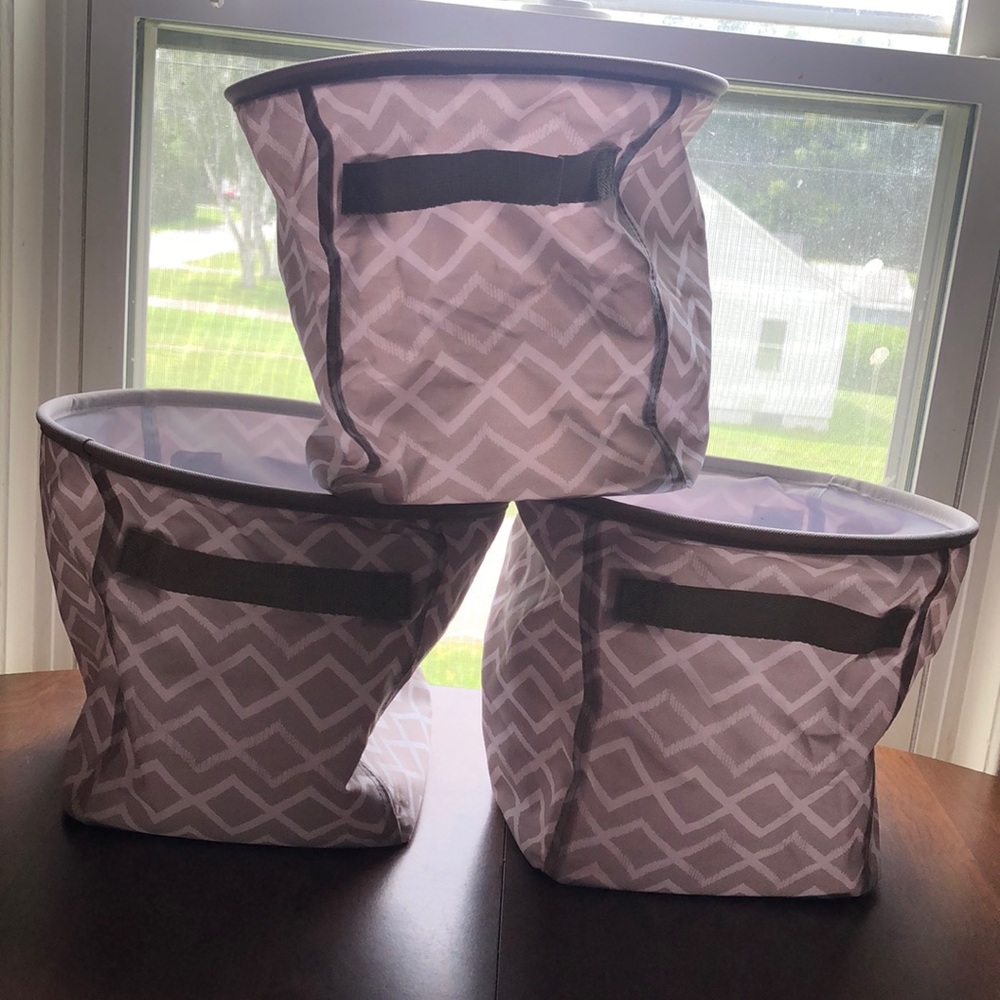 3 thirty one (31) storage bins